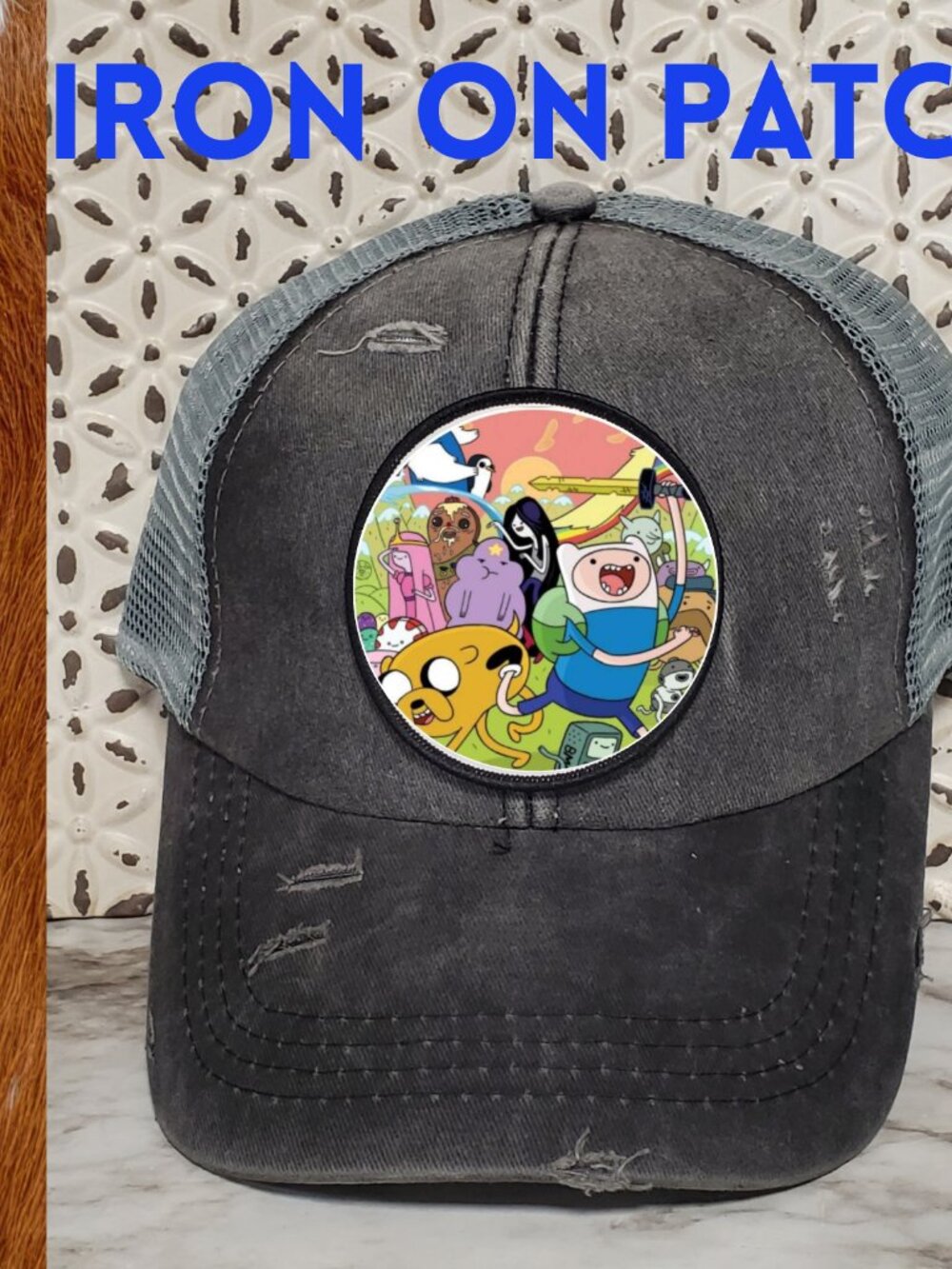 Adventure time Iron on Patch